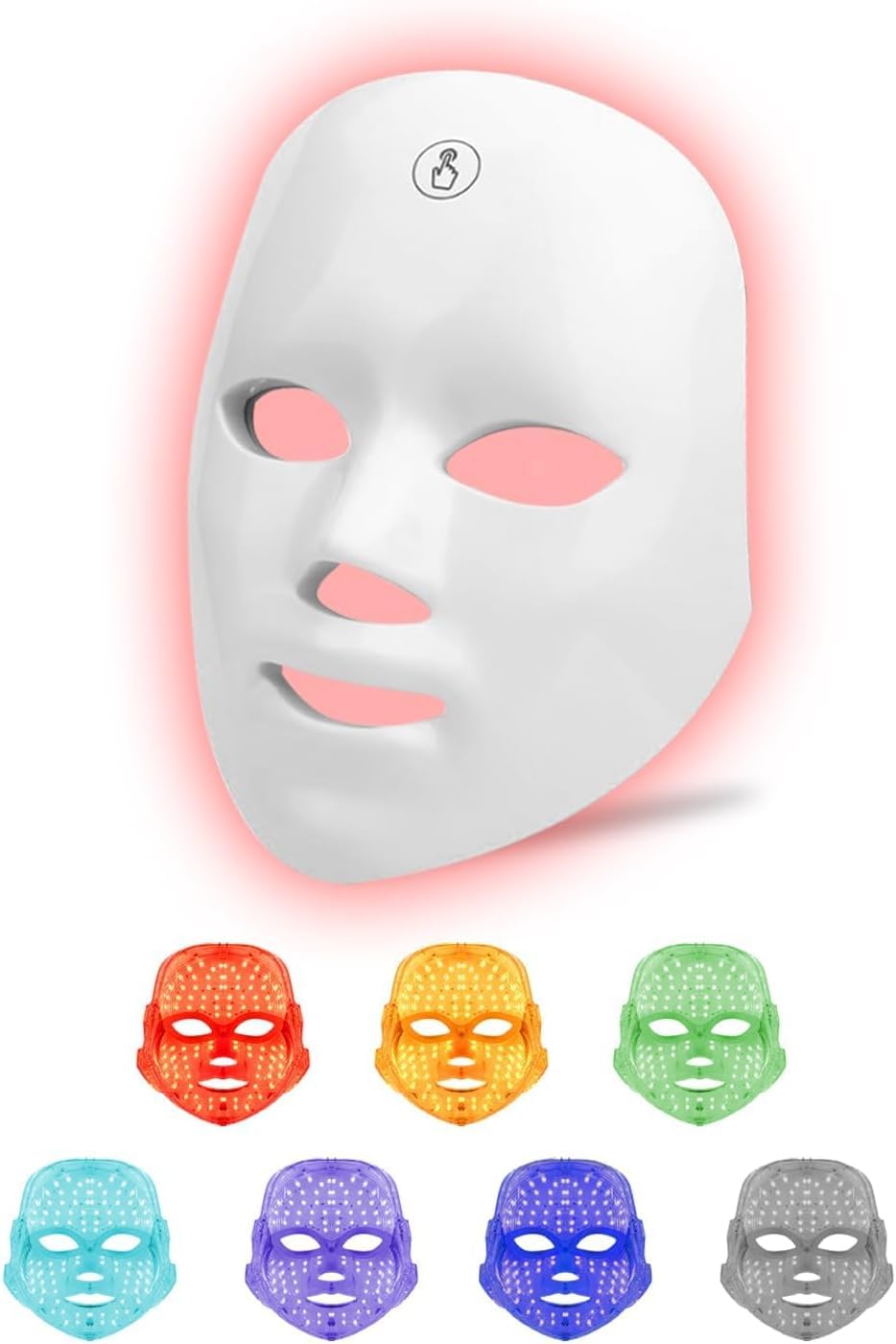 mibiitty-beauty-led-mask-inside-beads close-up of 240 LEDs for light therapy