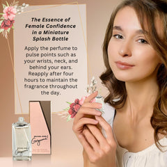 Michael Kors Gorgeous EDP bottle with glossy label suggests premium daily wear.