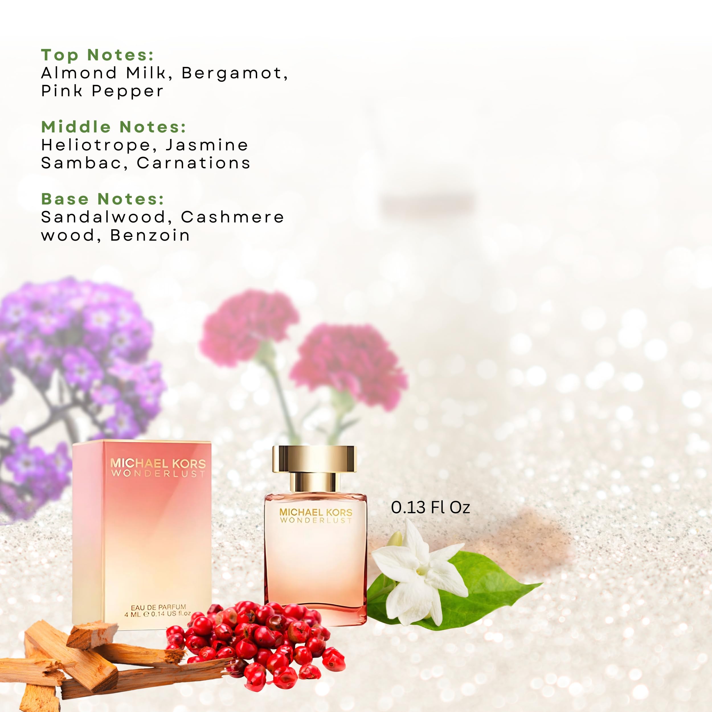 Michael Kors mini gift set image highlighting versatile scents
