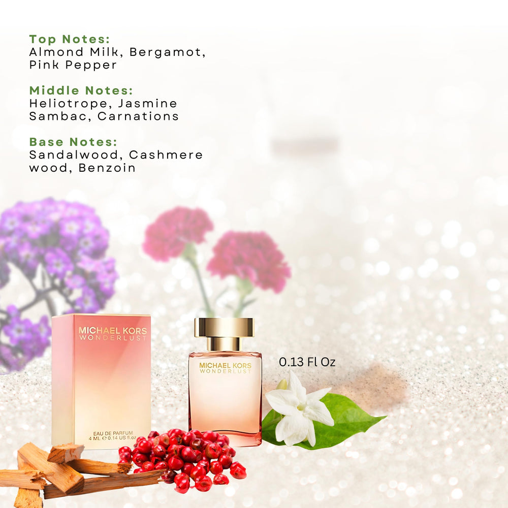 Michael Kors mini gift set image highlighting versatile scents