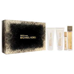 Michael Kors Sexy Amber body lotion hydrates while layering the aroma