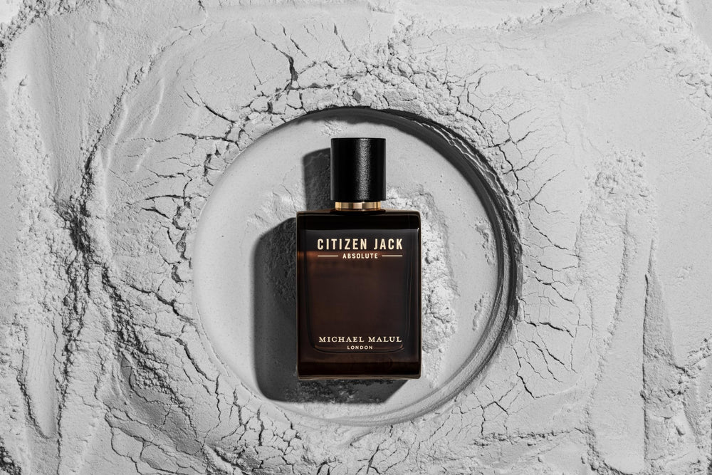 Michael Malul Citizen Jack Absolute pineapple-amber blend hints at warm, confident evenings.