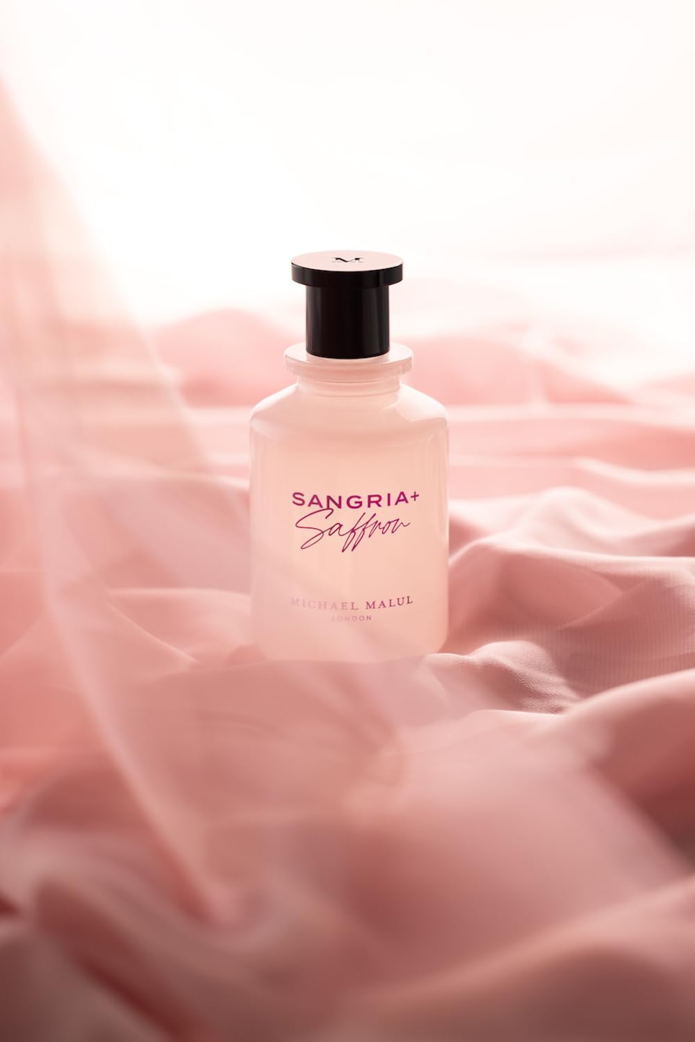 Michael Malul Sangria Saffron evokes evening elegance and confident presence