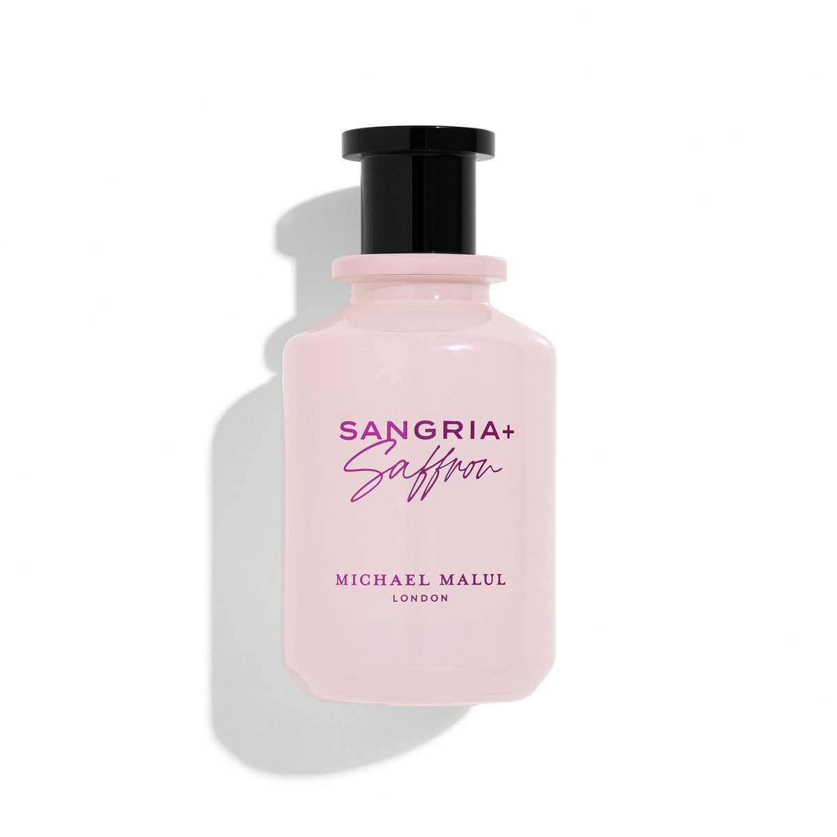 Michael Malul Sangria Saffron bottle front for a luxurious evening impression