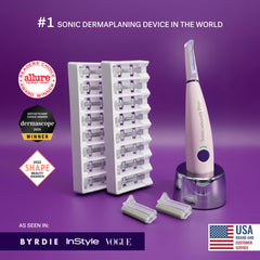 MICHAEL TODD DermaPlaning Blades 16-pack for clean, even exfoliation.