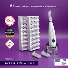 Michael Todd Beauty Sonicsmooth Pro+ eyebrow-trimmer for precise brow shaping.