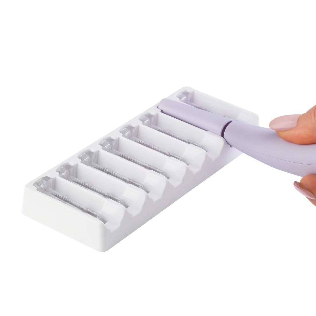 Polished product photo of Michael Todd blades on a clean surface for at-home use.