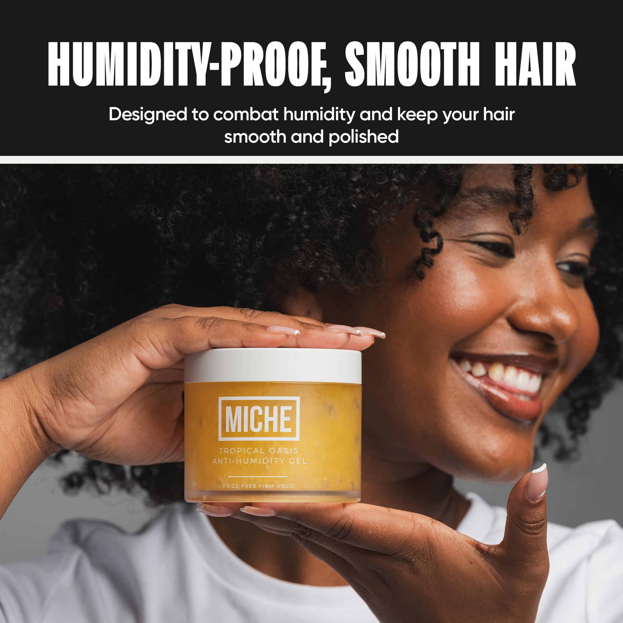 Miche Beauty mens-curly-hair-gel offers non-greasy hold for defined style.