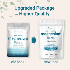 Micro Ingredients magnesium flakes foot soak for relaxation and hydration