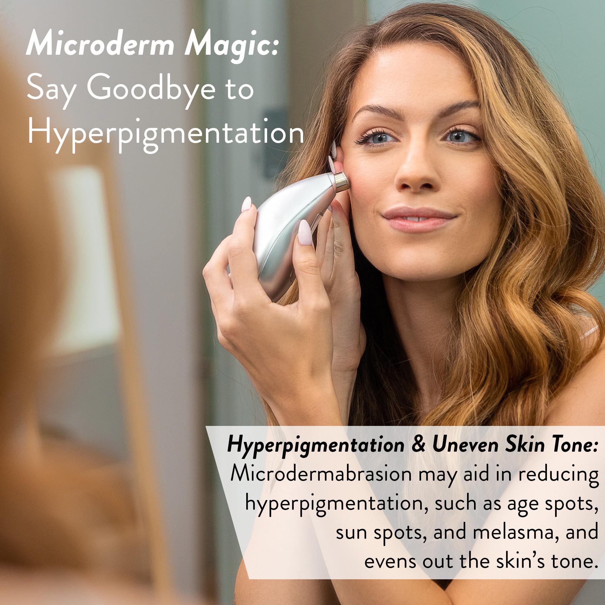 Microderm GLO charging stand included for convenient sessions