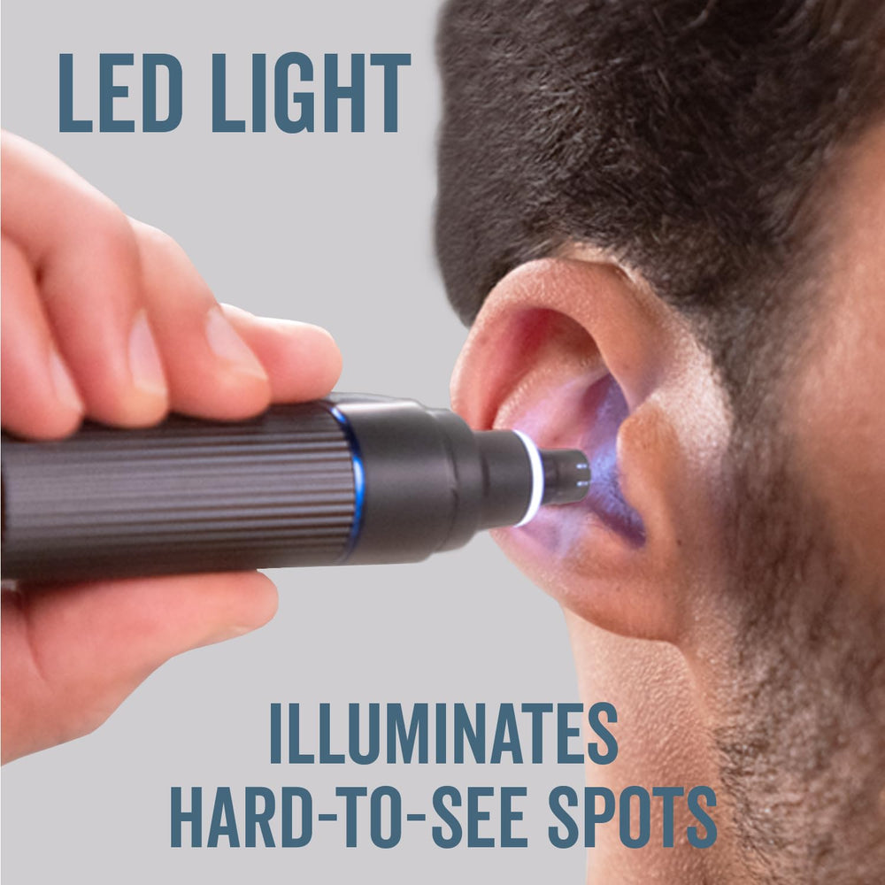 Microtouch Titanium Edge battery included ensures ready grooming.