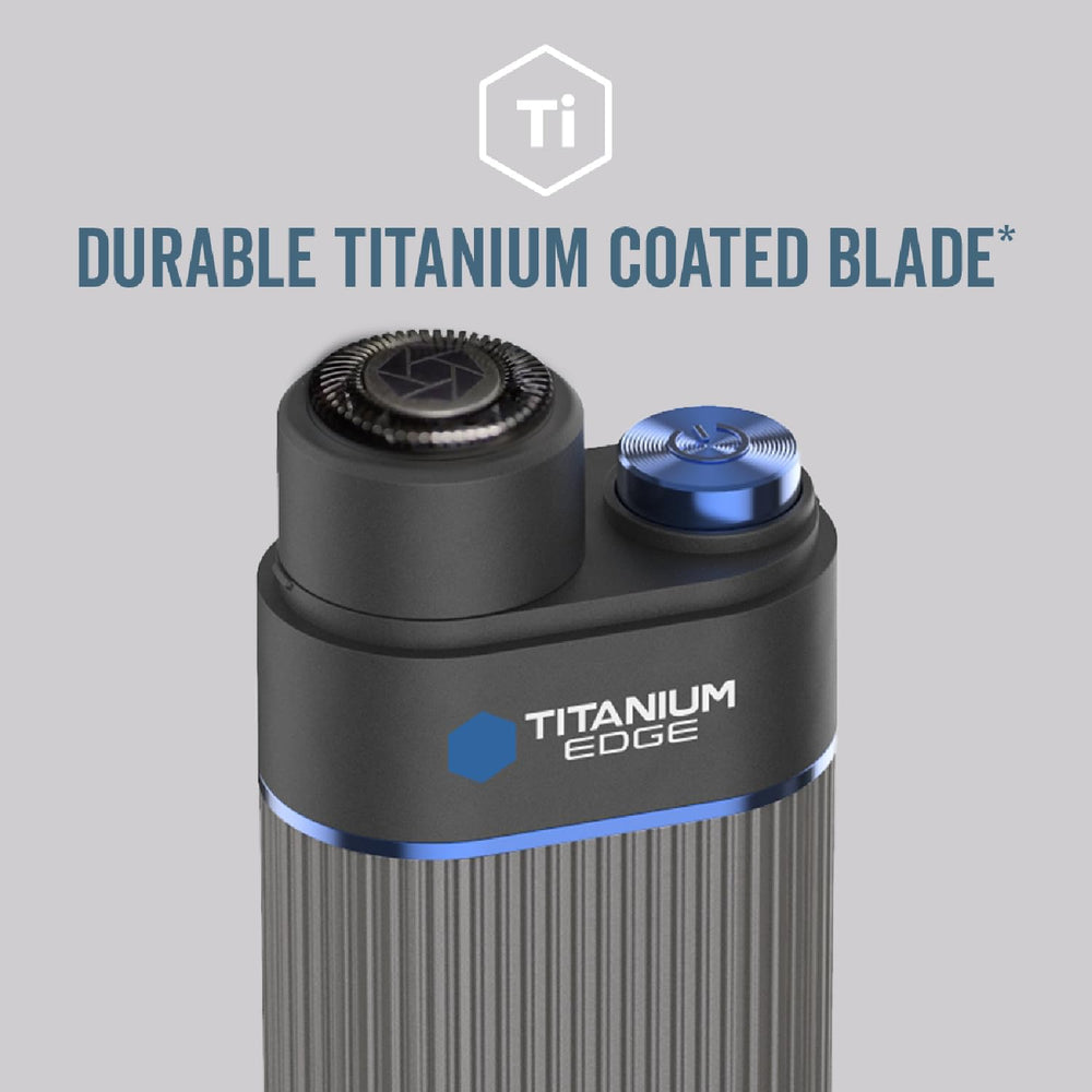 Microtouch Titanium Edge travel-case showcases portability.