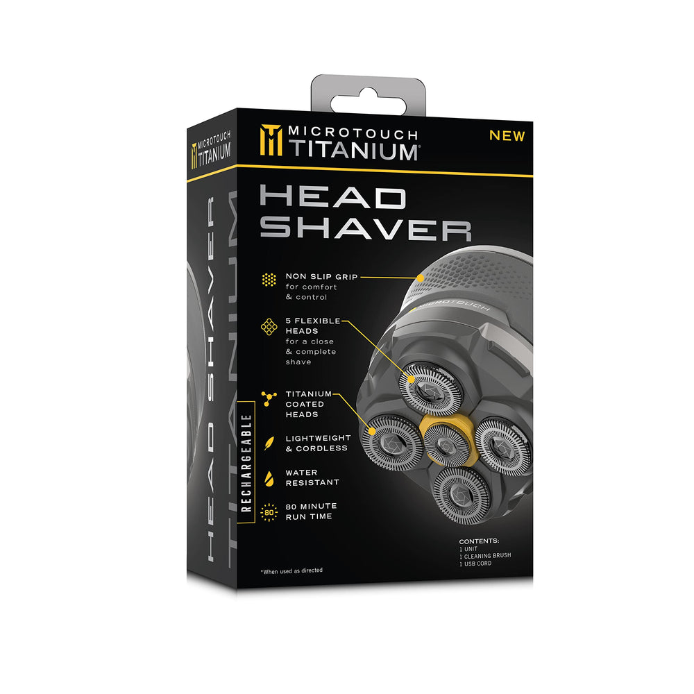 MicroTouch Titanium Head Shaver precision head trimmer for detailing edges