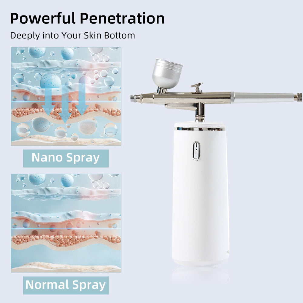 Microtree Nano Facial Steamer compact portable design fits in small spaces