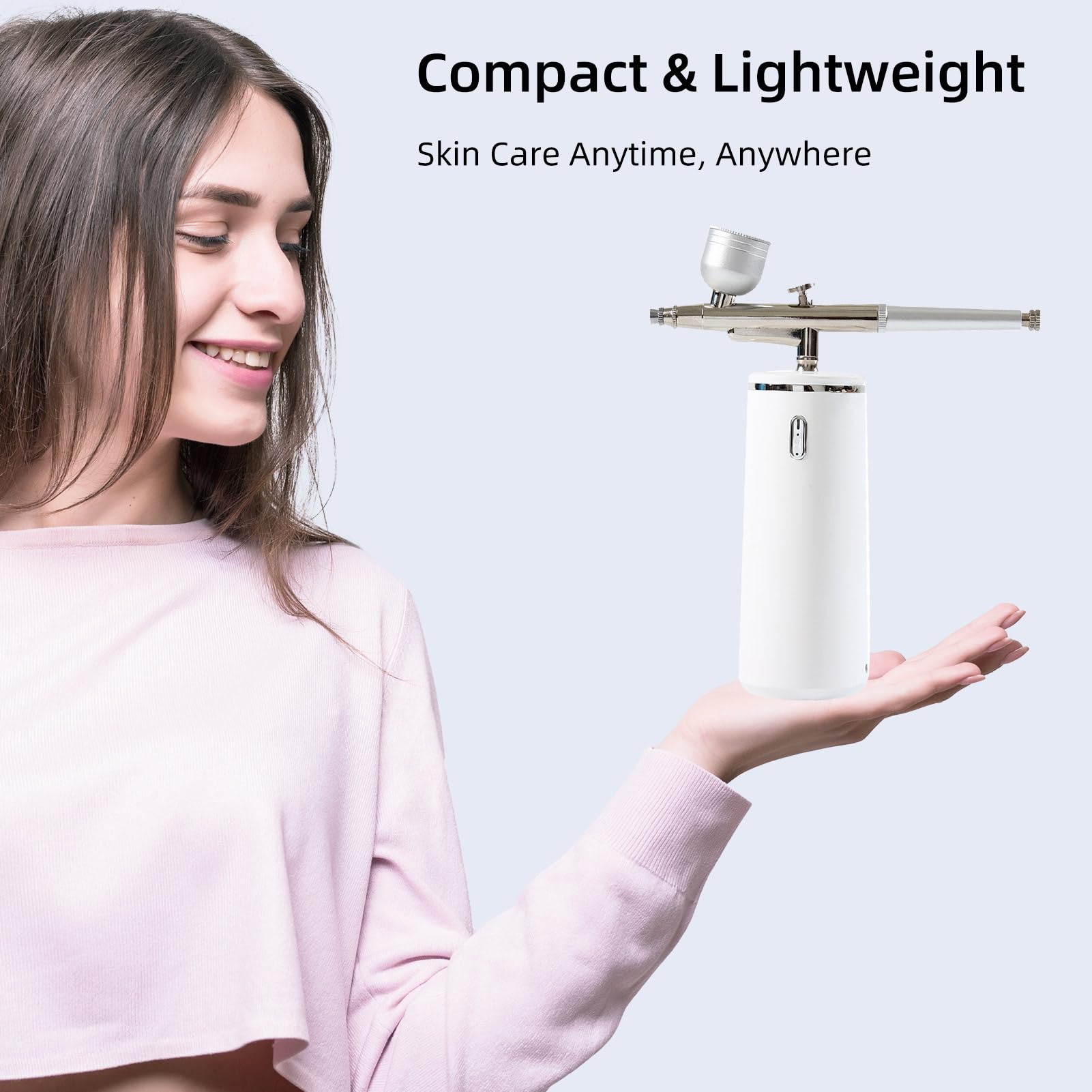 Microtree Nano Facial Steamer uses water-based essence for better absorption