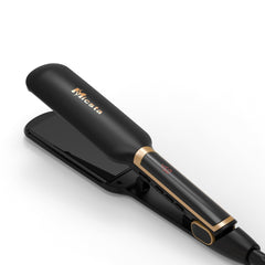 MICSTA flat iron 1.75-inch plates glide for faster, smoother styling on thick hair