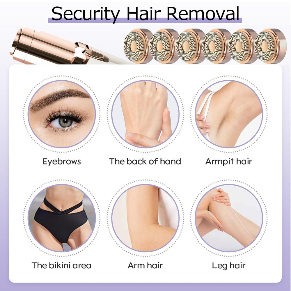 Midnt cleaning brush included for easy head maintenance