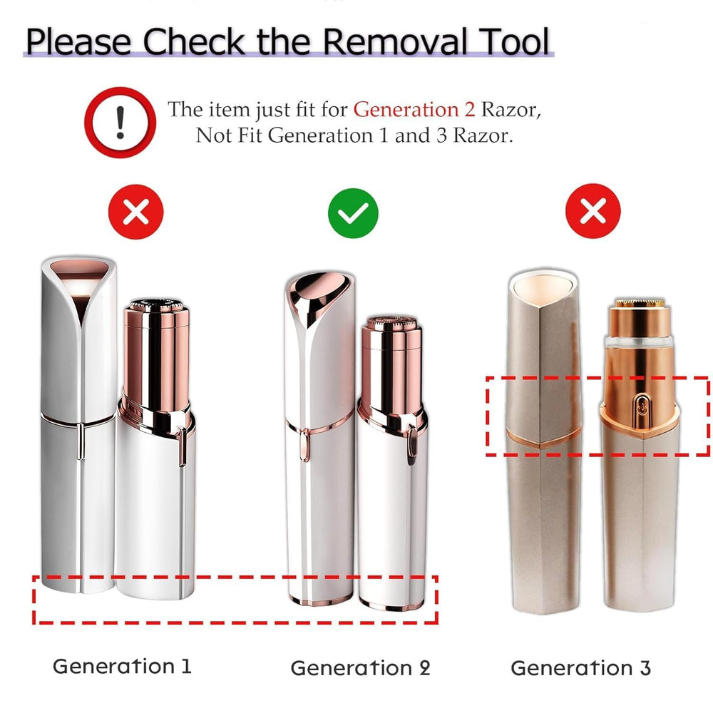 Midnt dual-head precision design shown for smoother facial hair removal