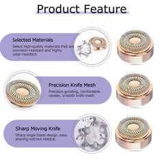 Midnt hypoallergenic gold-plated heads highlighting skin-friendly materials
