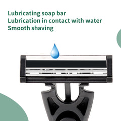 MIECHUA pivoting head follows facial contours for precise shave