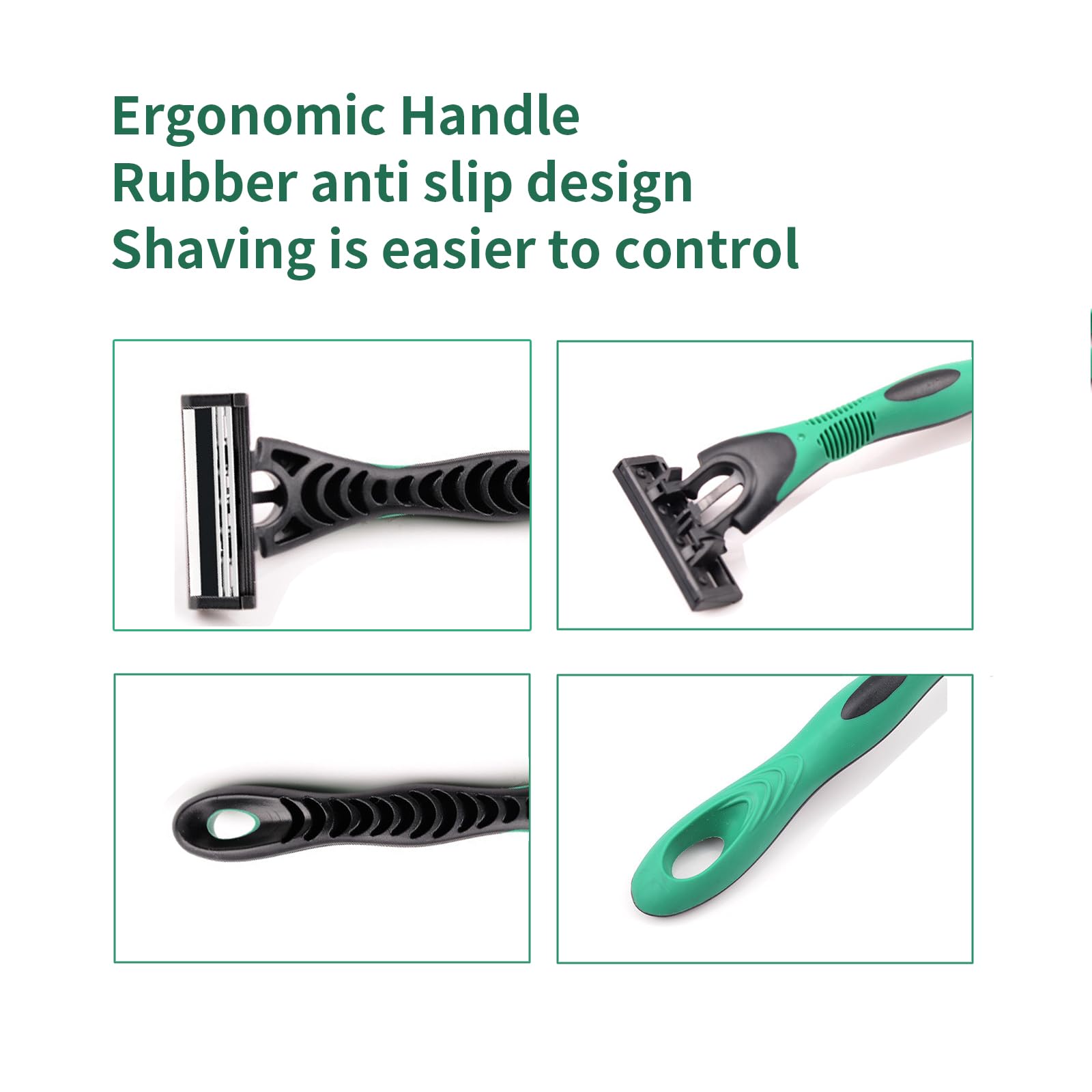 MIECHUA recyclable razor design supports easy disposal after use
