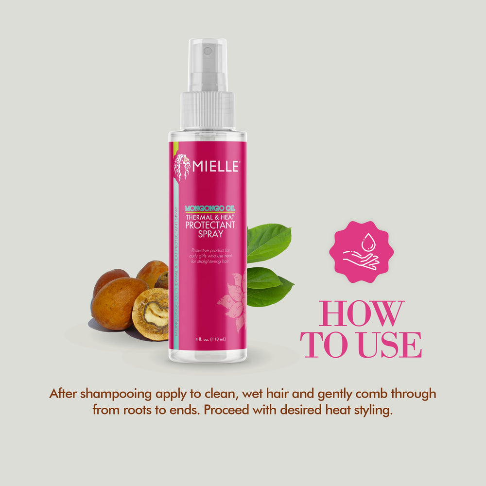 Mielle Mongongo Oil line supports all hair types in daily care.
