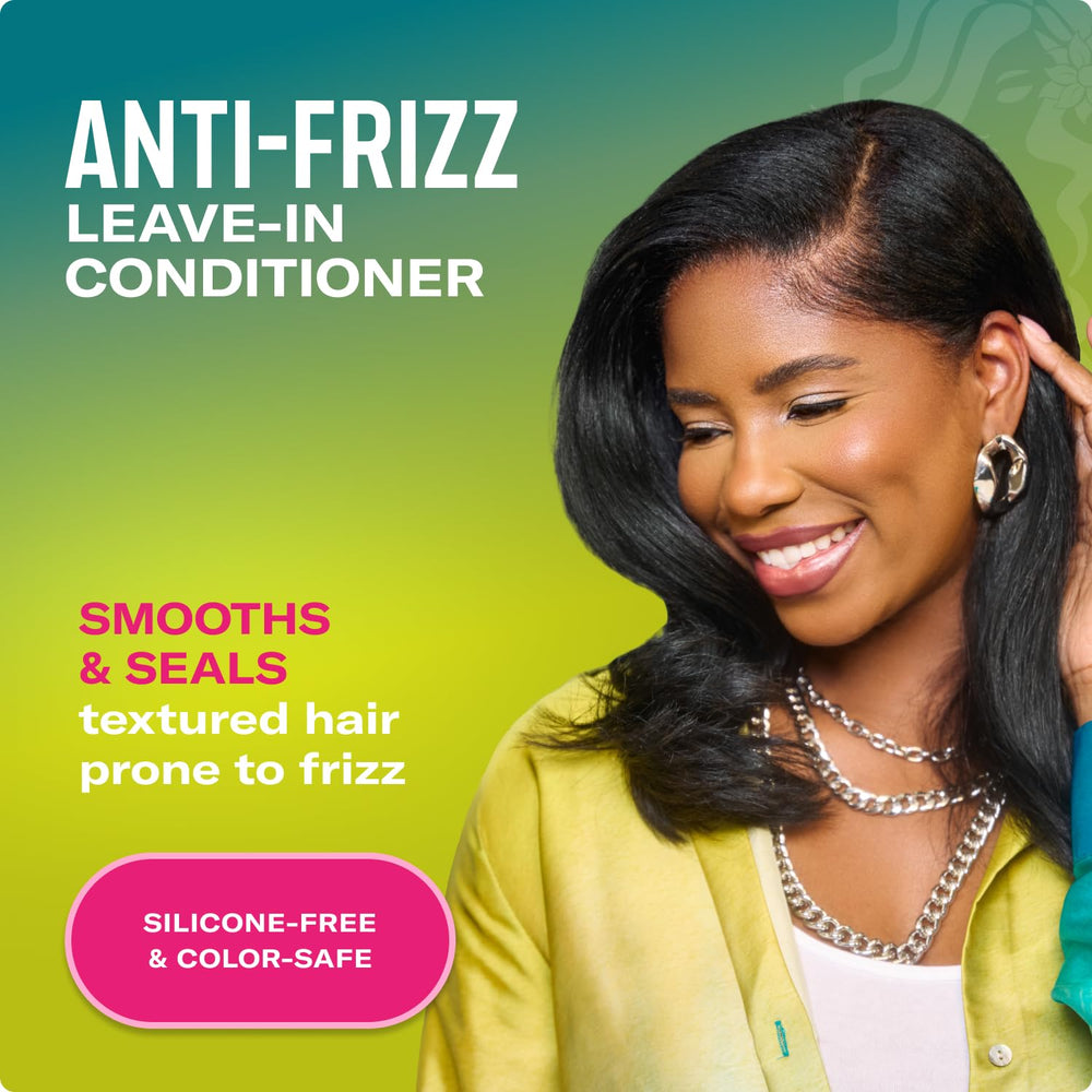 Mielle Organics Aguacate y Tamanu, control de frizz para estilos texturizados.