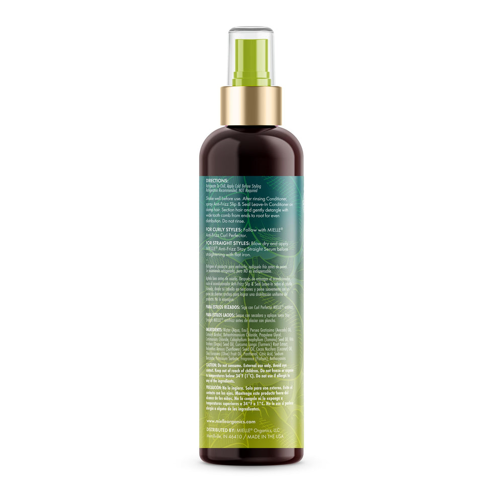 Mielle Organics Aguacate y Tamanu, uso posterior al acondicionador para estilizar sin frizz.