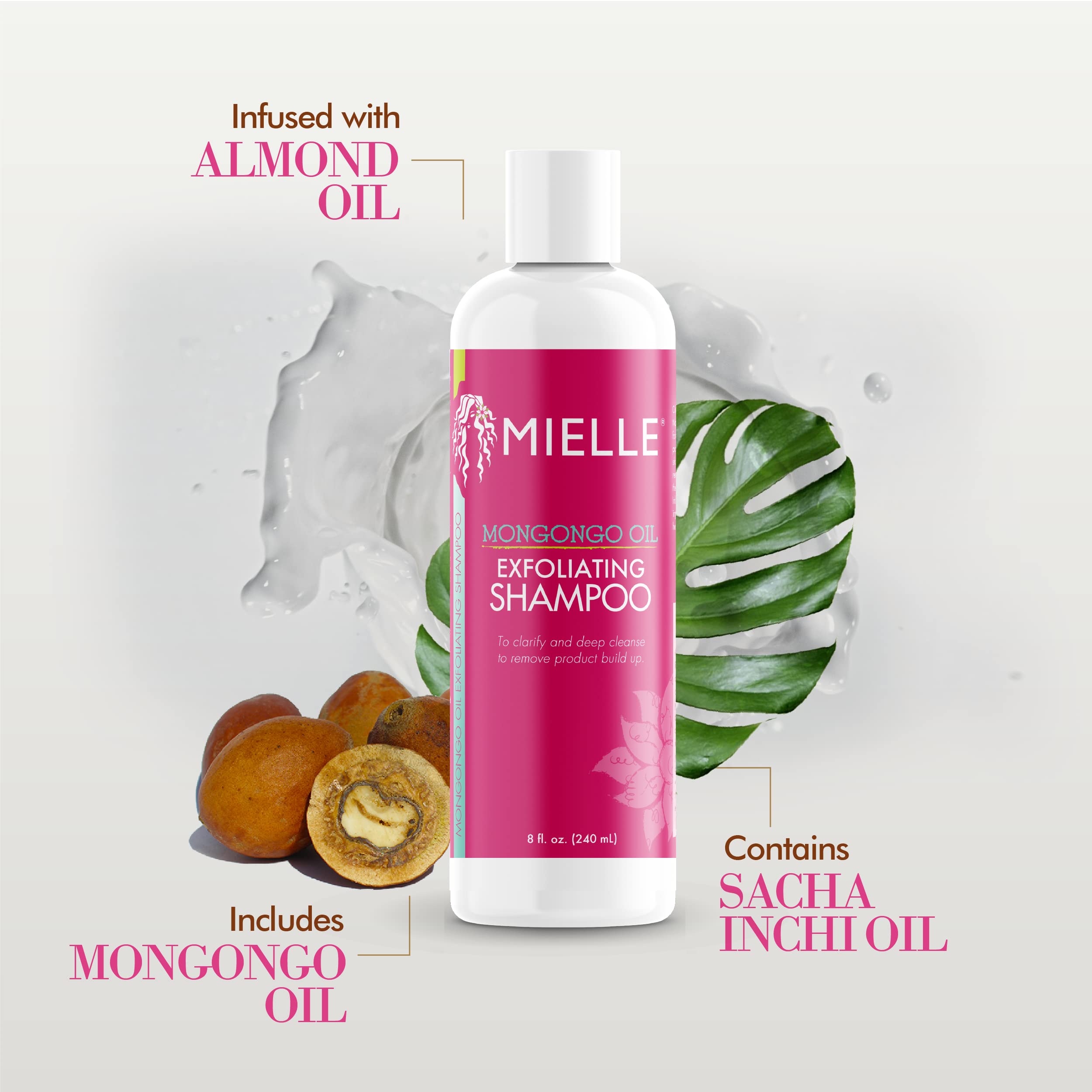 Aplicación en la ducha con Mongongo Oil, ideal para cabello con acumulación.