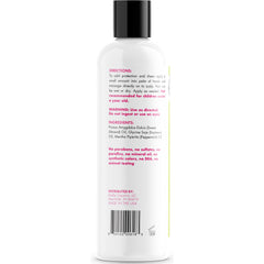Mielle Organics Mint Almond Oil ingredients close-up highlight almond and peppermint oils for a refreshing, soothing feel