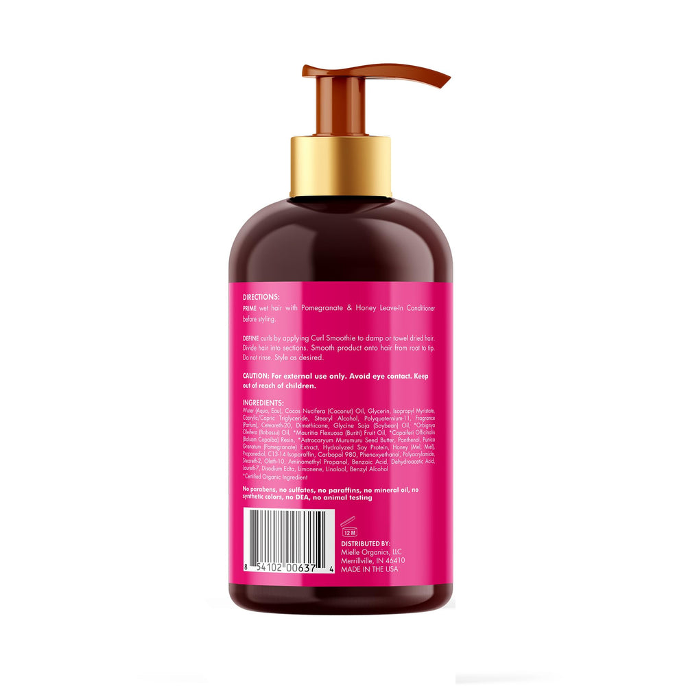Mielle Organics curl smoothie packaging showing brand and product name