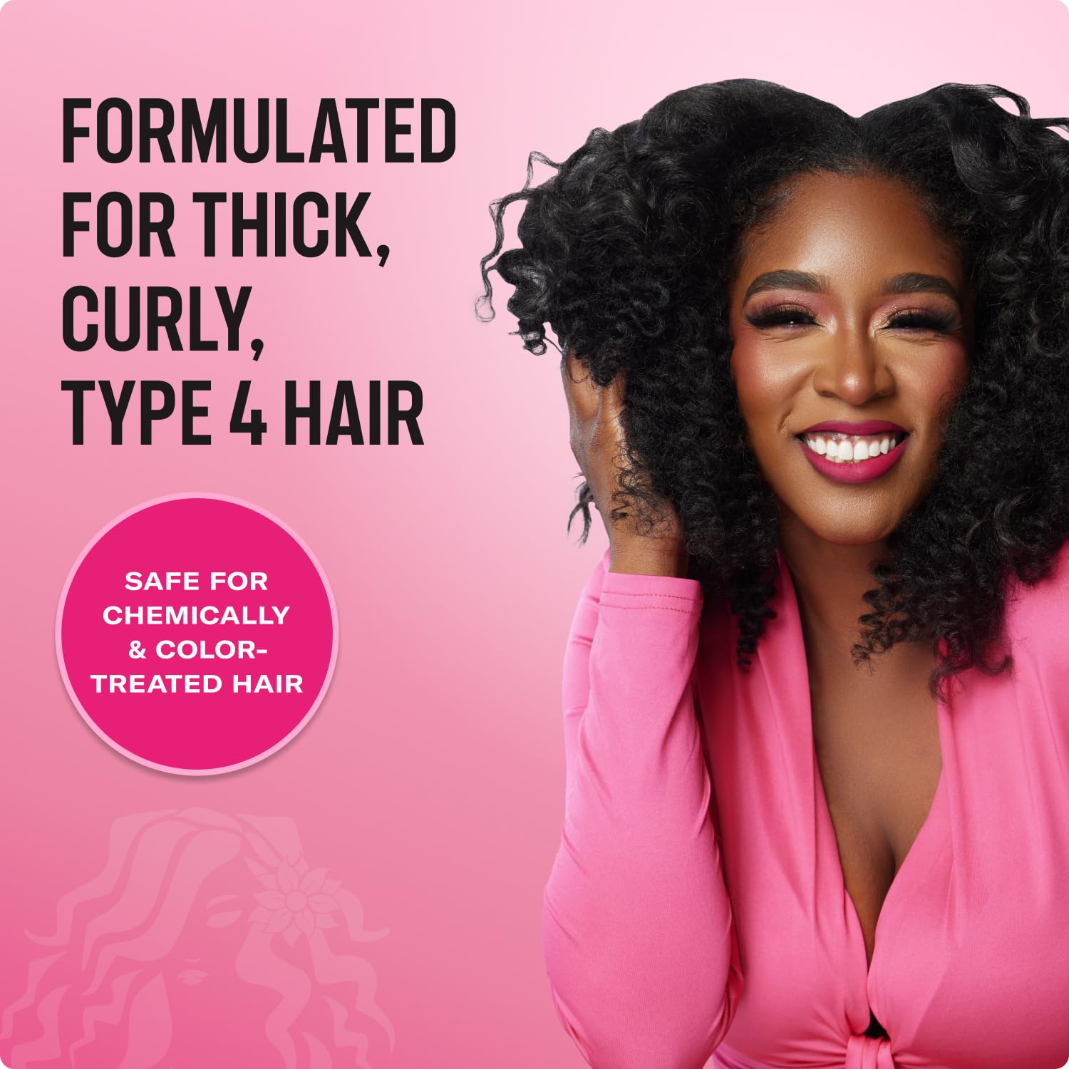 Mielle Pomegranate & Honey leave-in jar closeup showing creamy texture for detangling