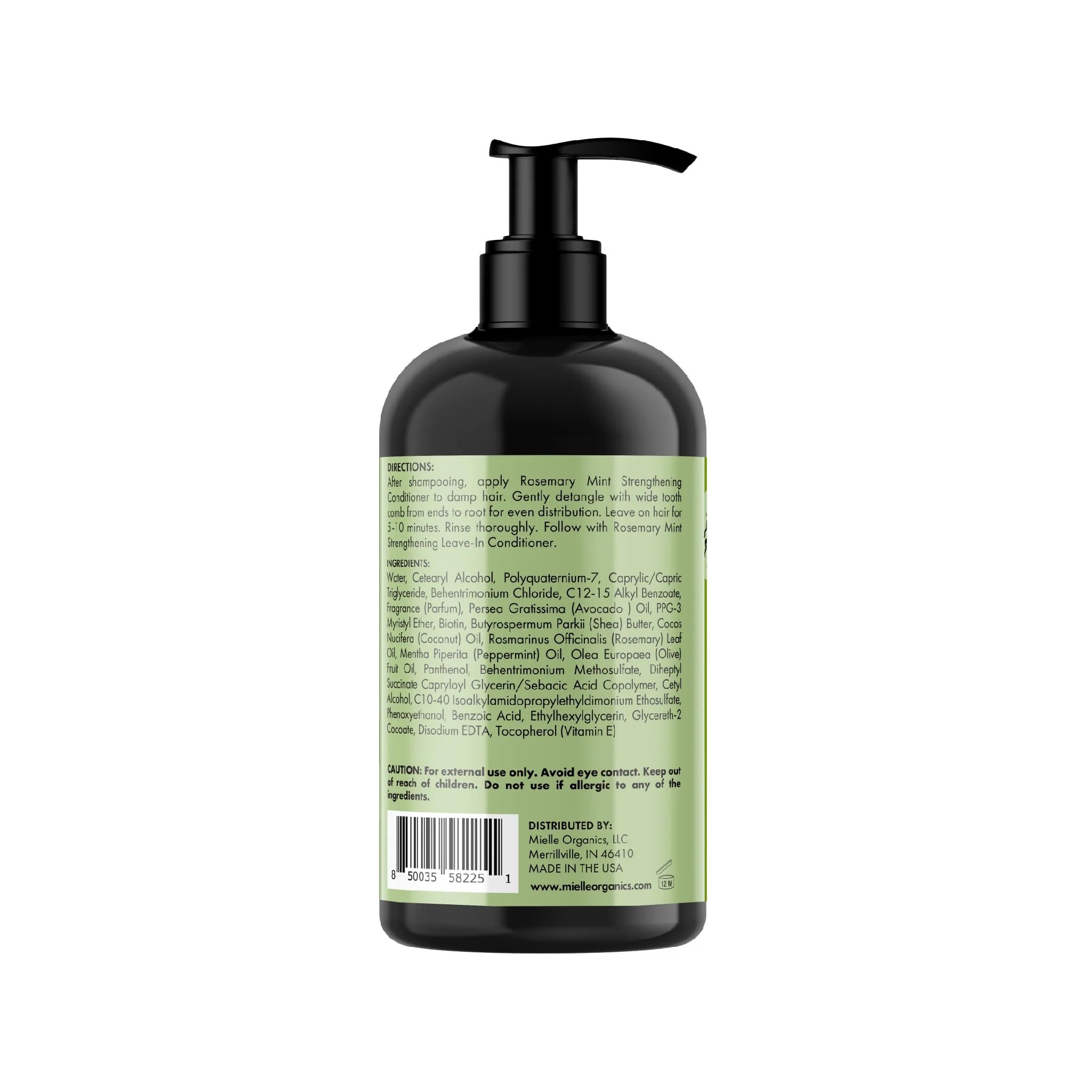 Mielle Rosemary Mint Shampoo and Conditioner bundle display for easy matching routine.