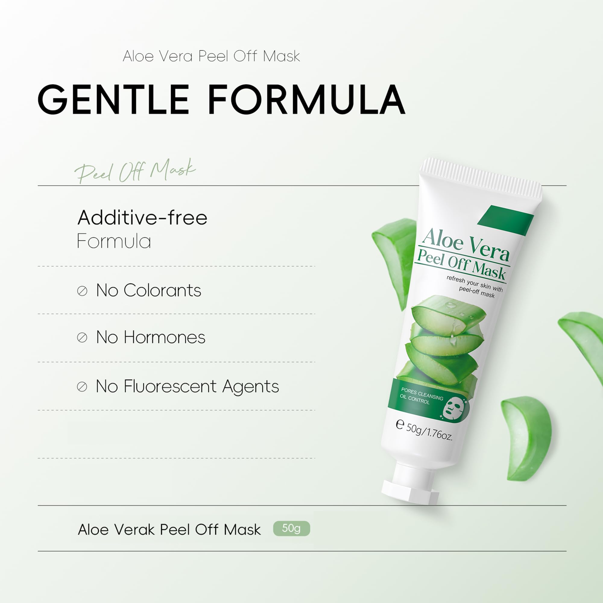 MIESCHER Aloe Vera Gel Mask demonstrates skin-soft focus and long-lasting moisture.