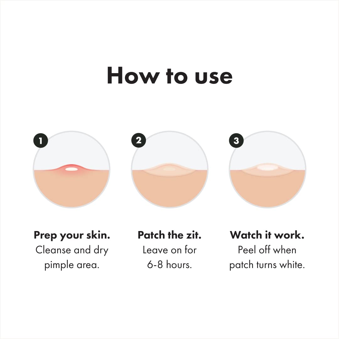Mighty Patch Invisible+ small-size patches offer versatile blemish coverage options.
