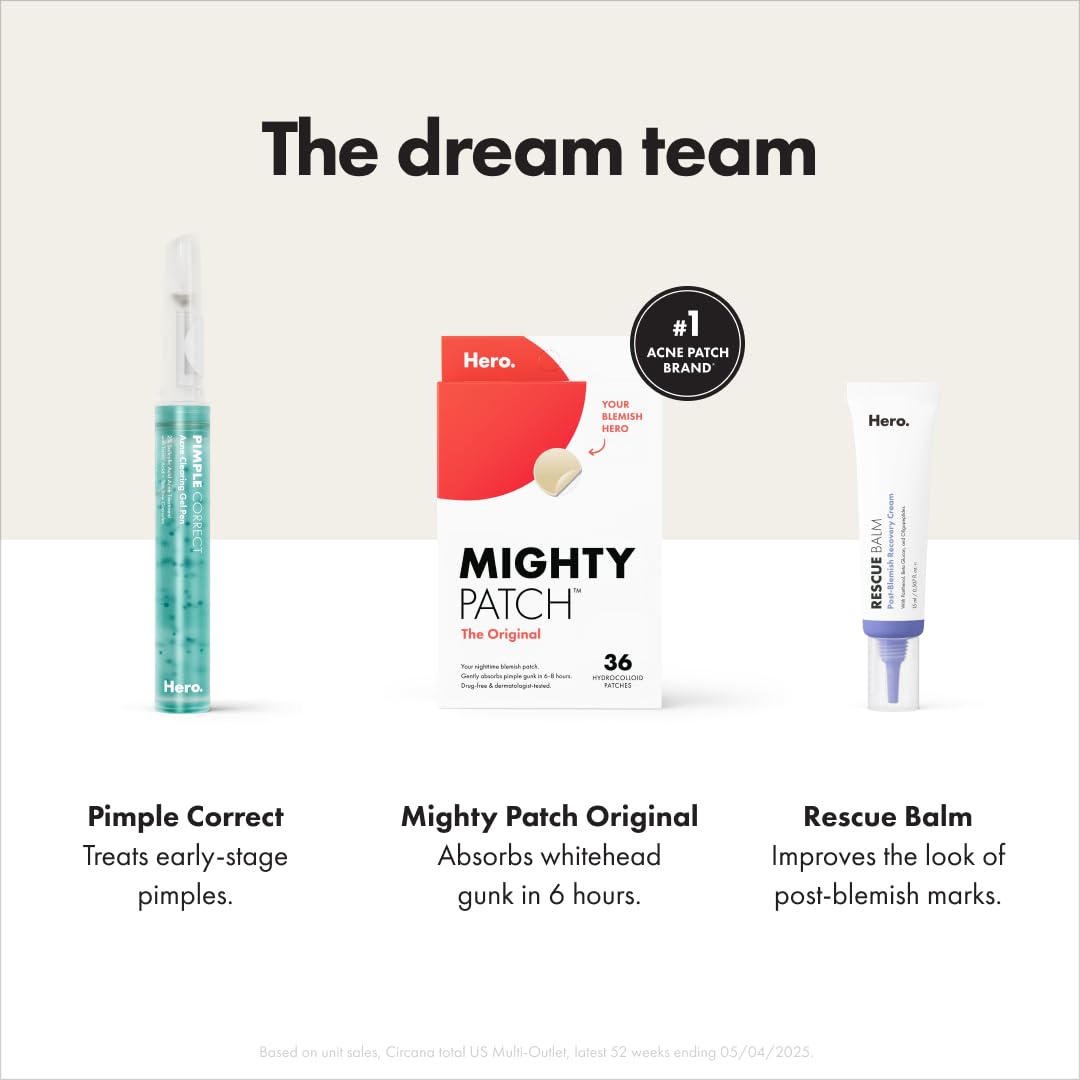 Mighty Patch Original absorbing-gunk demonstrates hydrocolloid action