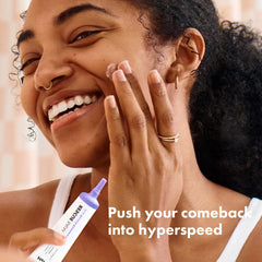 Mighty Patch Rescue Balm jar closeup highlights ultra-nourishing texture for dry skin.