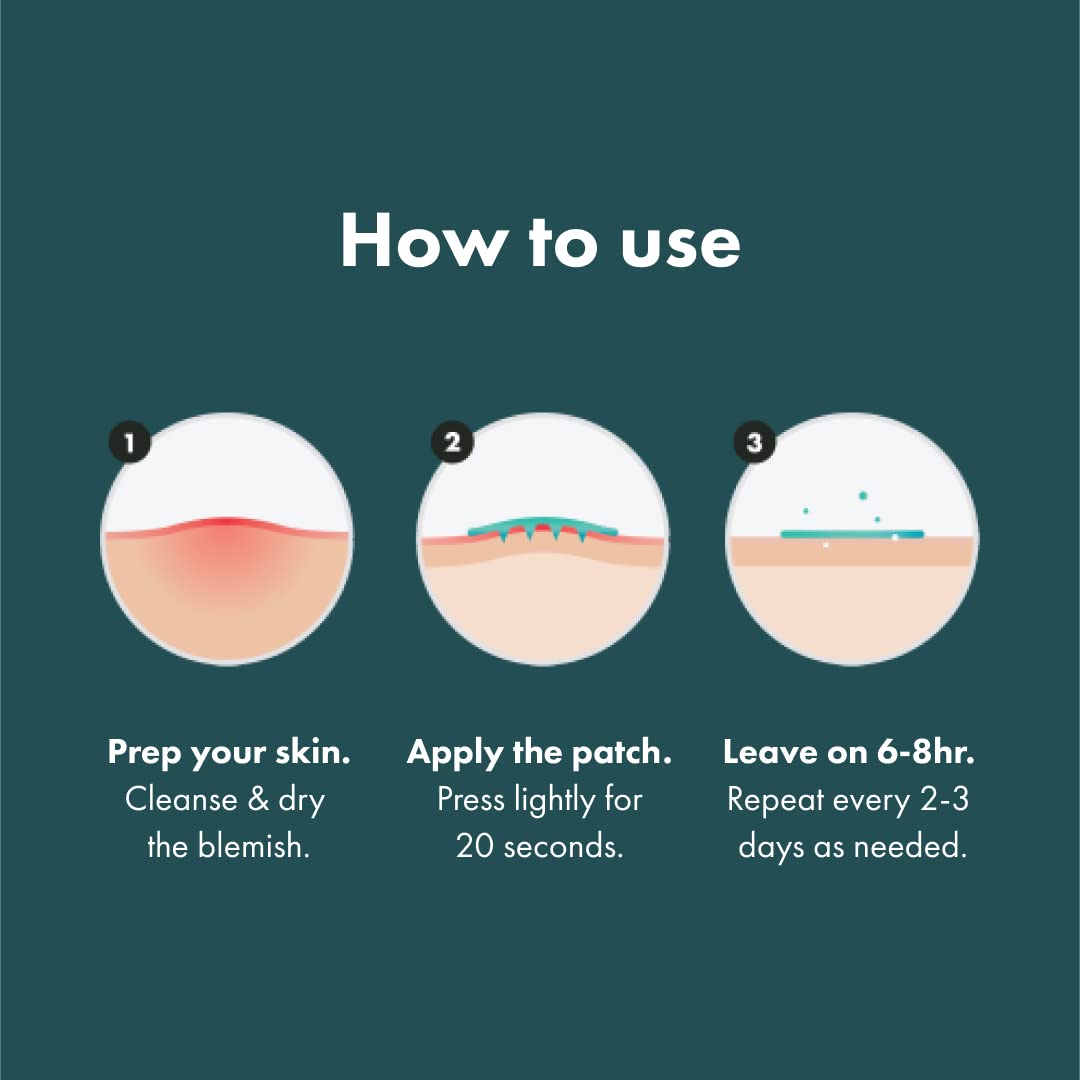 Mighty Patch with salicylic acid ingredient for blemish care.