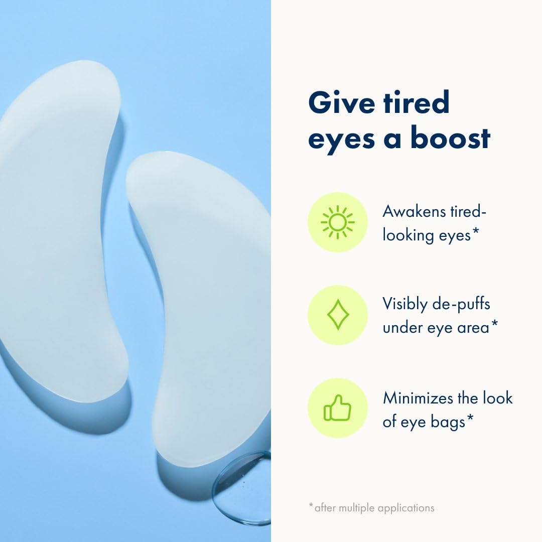 Mighty Patch for Tired Eyes morning routine shot highlights a quick eye refresh.