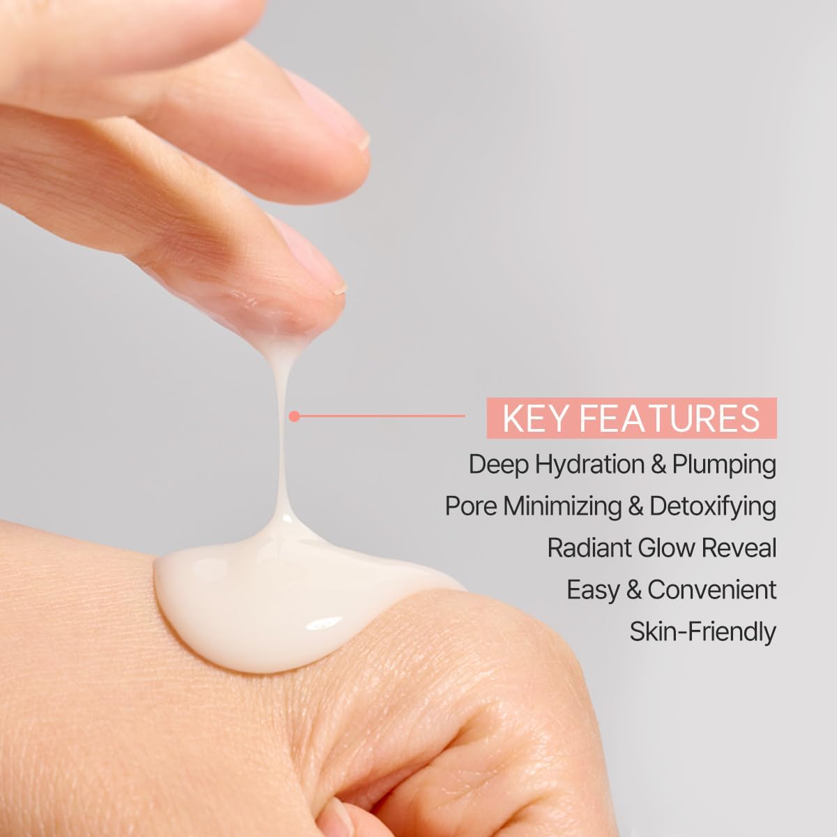 MIGUHARA Glow reveal after mask suggests radiant complexion