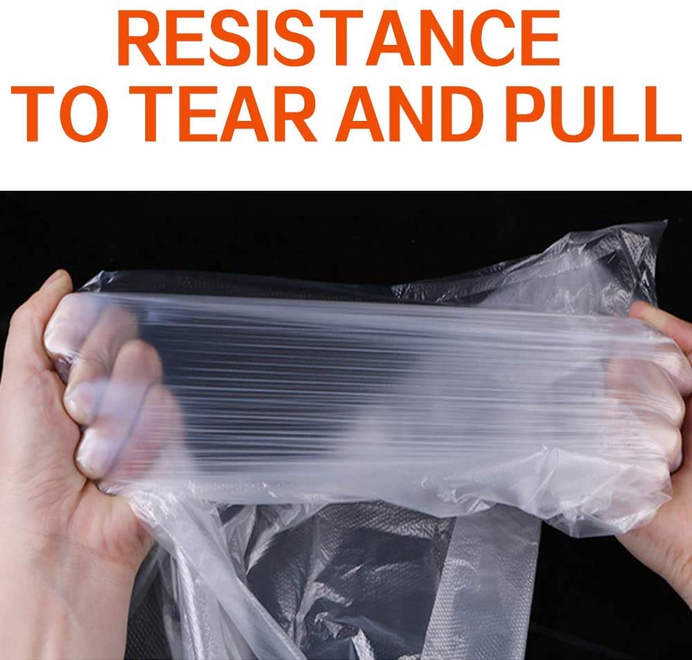 MIHUNTER disposable cape during dyeing session provides clean professional coverage.