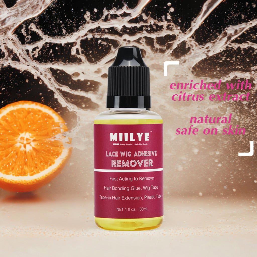 MIILYE lace wig remover close-up, safe edge preservation during removal