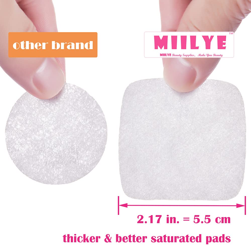 MIILYE fruity-scent remover wipes close-up, pleasant fragrance during use.