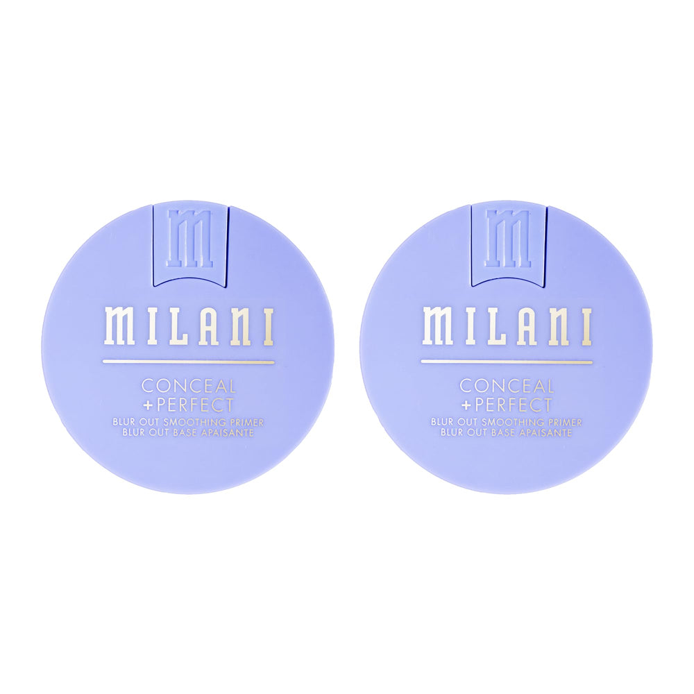 Milani Blur Out bottle closeup showing pore-blurring base for a flawless makeup prep