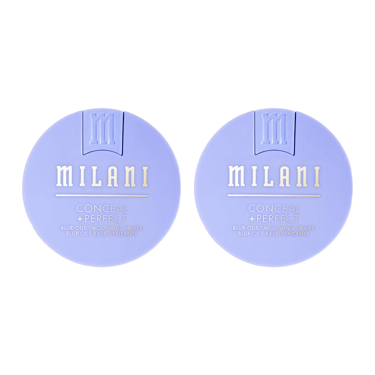 Milani Blur Out bottle closeup showing pore-blurring base for a flawless makeup prep