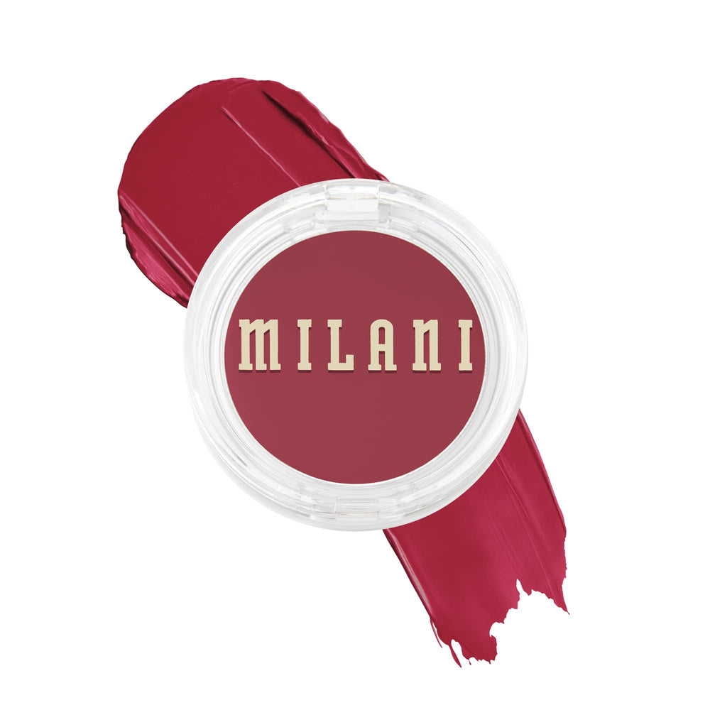Milani Blush Merlot Moment packaging highlights premium, cruelty-free branding for everyday use.