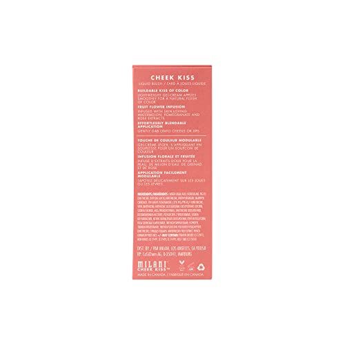 Milani Cheek Kiss Pink Flirt cruelty-free label and brand ethos