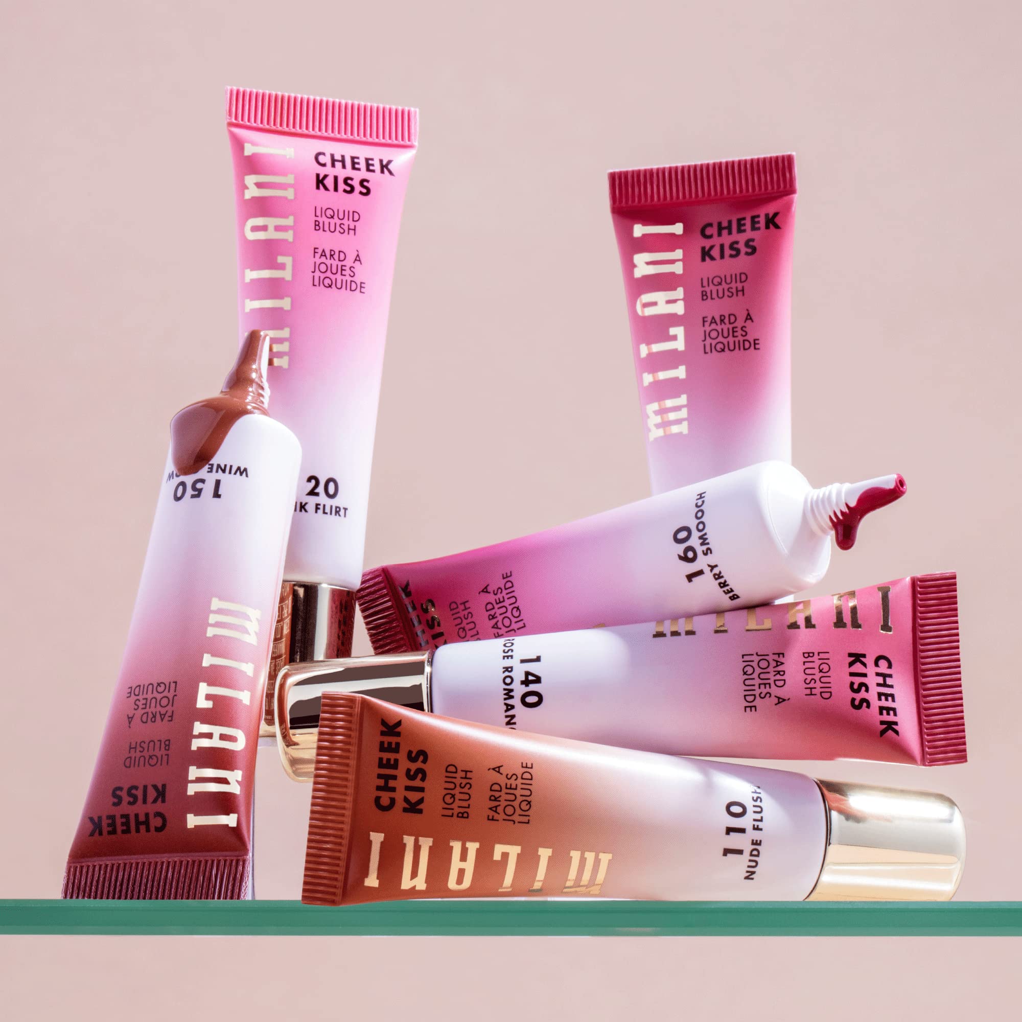 Milani Cheek Kiss Pink Flirt ingredients signature with watermelon and rose extracts