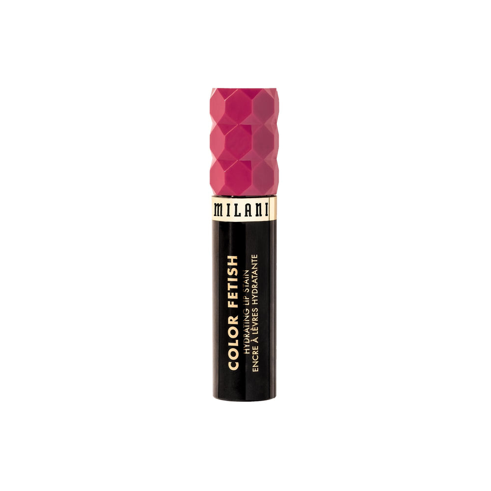 Milani Color Fetish Lip Stain 140 Pink About It doe-foot applicator for precise, controlled application