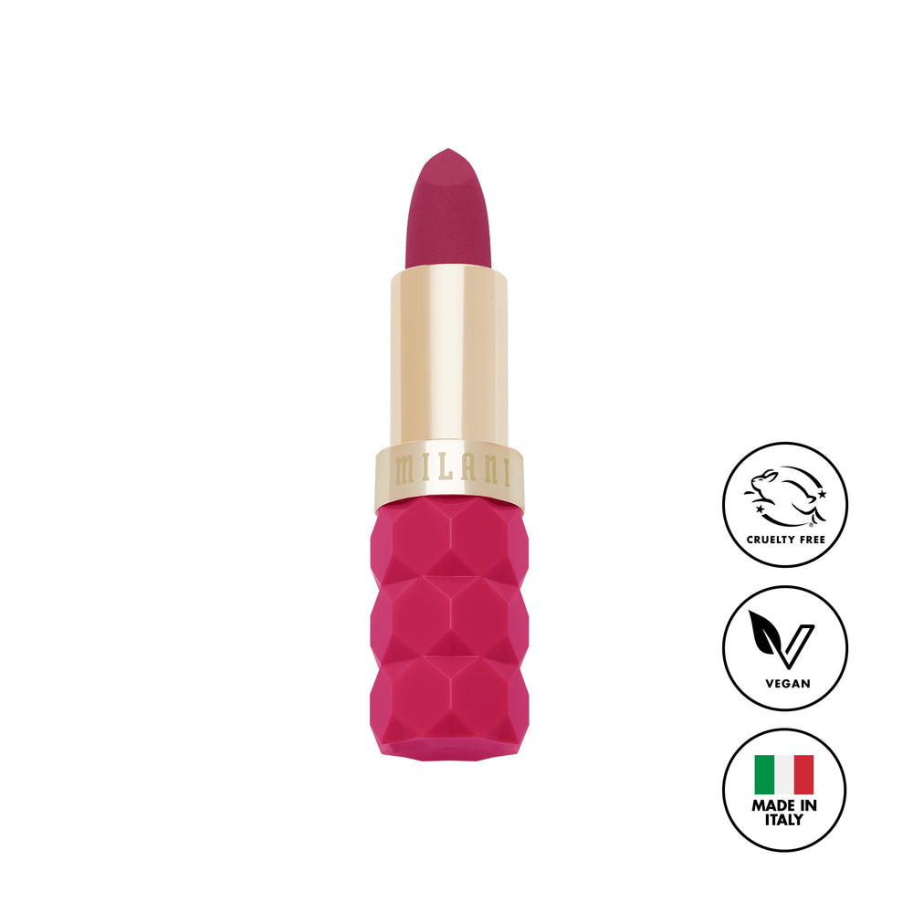 Milani Blossom application closeup highlights creamy texture for smooth one stroke coverage